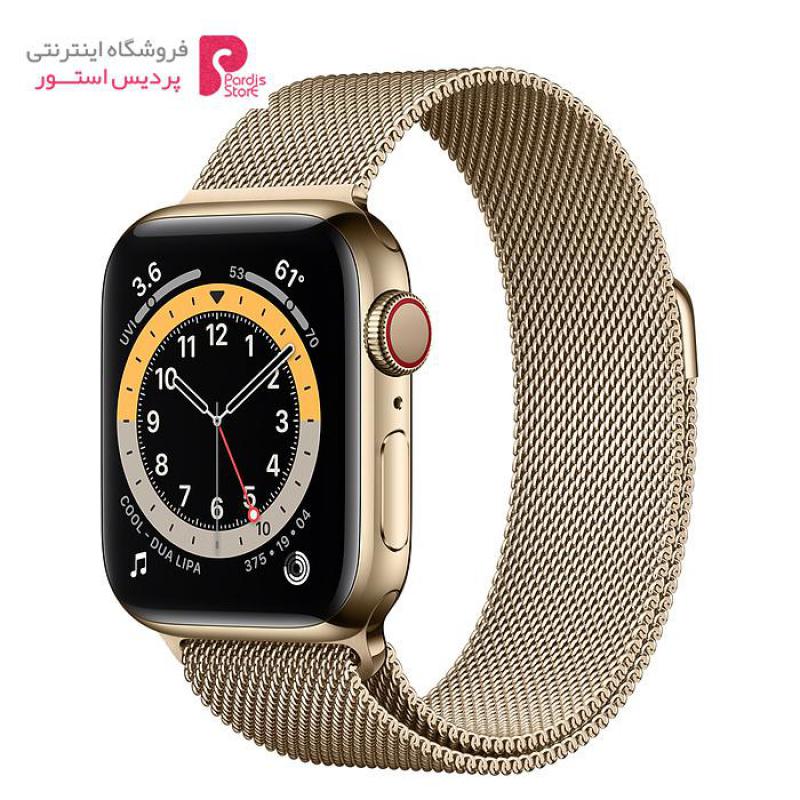 ساعت هوشمند اپل سری 6 مدل Milanese Loop 44mm - ساعت هوشمند اپل سری 6 مدل Milanese Loop 44mm